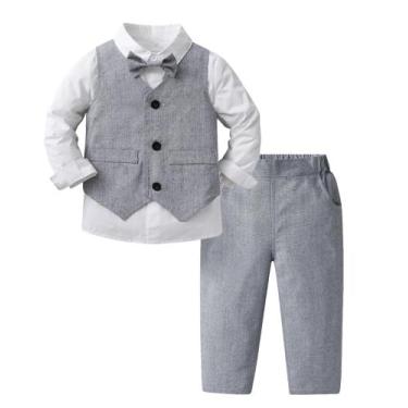 Imagem de Roupas infantis para meninos, roupas de casamento para homens da ARTMI