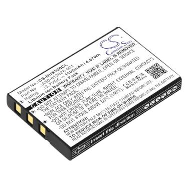 Imagem de 1100mAh Telefone sem fio Bateria de substituição, Compatível com 0910052,0910092,DT330,DTL-12BT-1,UX5000 DG-12e