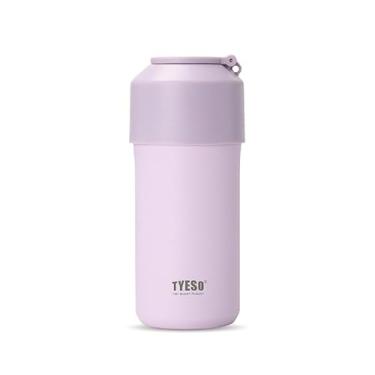 Imagem de TYESO - Refrigerador de Garrafa em Aço Inoxidável 900-1000ml Isolador de Garrafa - Isolador de latas Adequado para Vinho e Várias Bebidas.(Roxo)