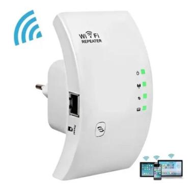Imagem de Repetidor De Alta Distância Wireless Wifi Rede Cor Branco