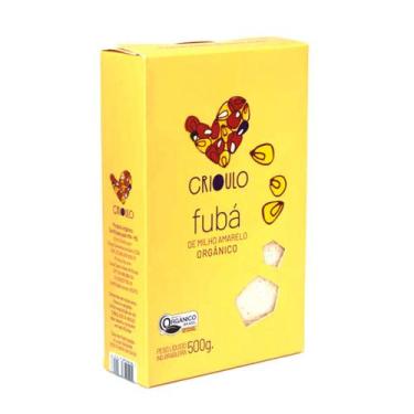 Imagem de Fubá de Milho Amarelo Orgânico Crioulo 500g