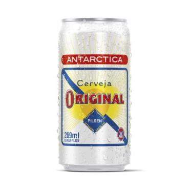 Imagem de Cerveja Original Lata Antarctica 269ml