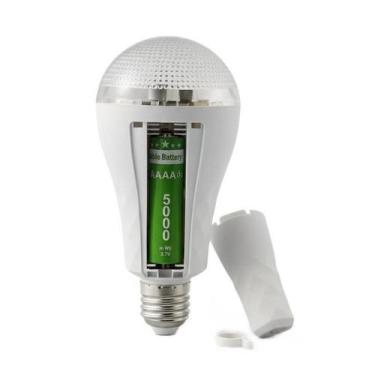 Imagem de Lâmpada De Led Luz De Emergência Inteligente Recarregável - Generico