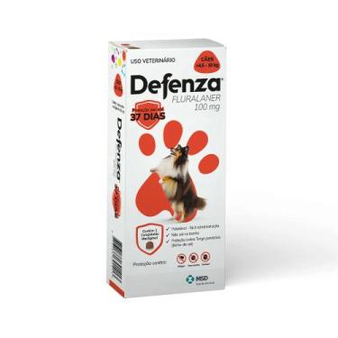 Imagem de Antiparasitário MSD Defenza100mg para Cães de 4,5 a 10 kg - Msd Pet