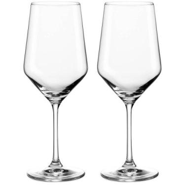 Imagem de Jogo de Taças de Vinho de Cristal com Titânio Mendoza 540mL 2 peças - 
