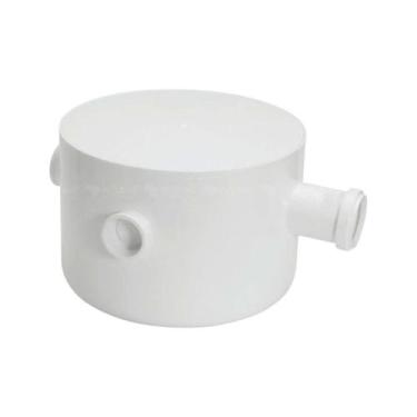 Imagem de Caixa Sifonada Gordura Tampa Redonda Pvc 3 Entradas Amanco