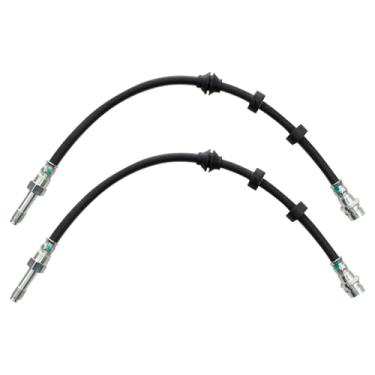 Imagem de TRQ Mangueira de freio dianteiro compatível com Ford Contour 1995-2000 1999-2002 Mercury Cougar Mystique