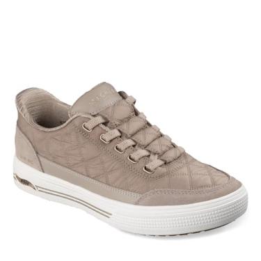 Imagem de Skechers Tênis feminino sem cadarço Arcade-Cuddle Steps Hands Free Slip-ins, Cinzento-acastan, 41