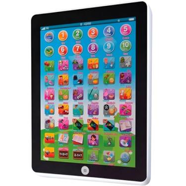 Imagem de Tablet Educativo Infantil, Jogos de Aprendizagem em Português, Números e Letras, Música e Atividades para Crianças