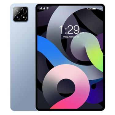 Imagem de Xixaomiro S11 Tablet, 10.1 Polegada Android 14, 8GB+128GB Tablet com Película de Proteção, Caneta stylus, 1920x1200 Tela, WIFI 5G 13MP/5MP Câmera 8000mAh Bateria(Azul)