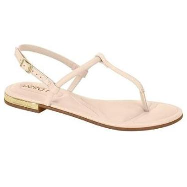 Imagem de Sandália Beira Rio Flat Rasteira Feminina-Feminino