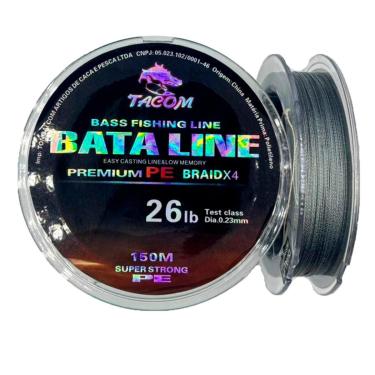 Imagem de Linha Pesca Multifilamento 150m 0,23mm Tacom 26lb-Unissex