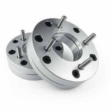 Imagem de EZAccessory Adaptadores de 2 rodas 3 x 112 a 4 x 100 serve para carro inteligente para roda 4 x 100 4 cm de espessura