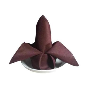 Imagem de Guardanapos De Mesa Laváveis Em Cetim Para Decoração De Casamento, Ani