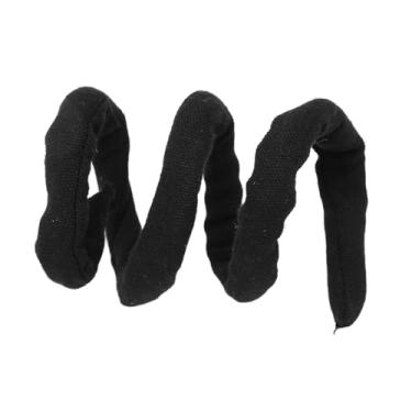 Imagem de Yinhing Laços de Cabelo Com Trava Em Espiral, Suporte Longo Dobrável para Rabo de Cavalo Dreadlock Com Fio Forte, para Tranças de Cabelo Encaracolado Grosso, Masculino e Feminino