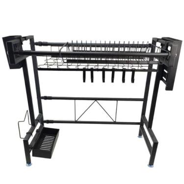 Imagem de Cozinha Modular Suspensa Escorredor Organizador Ajustavel Pia Bancada 