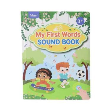 Imagem de Livro Educativo Infantil Com Áudio Em Inglês De 500 Palavras Com Anima