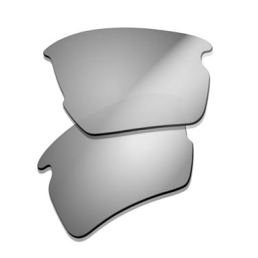 Imagem de Prizo ORL Lentes de reposição Polarzied para óculos de sol Oakley Flak 2.0 XXL OO9488 - Várias cores, Irídio preto, Medium