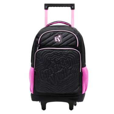Imagem de Mochila Escolar Mala Emilly Vick com Rodas 17 15610 - Xeryus