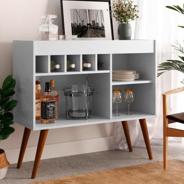 Imagem de Aparador New Odin com Adega Branco