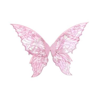 Imagem de Fantasias De Anjo Fada Com Asas De Borboleta Para Mulheres, Meninas E 