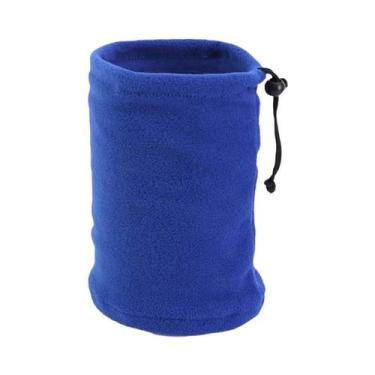 Imagem de Cachecol De Inverno Infantil Em Fleece Polar Com Cordão Ajustável, Cap