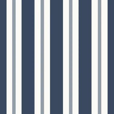 Imagem de Papel De Parede Revoada Listrado Azul Marinho 4454