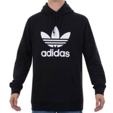 Imagem de Moletom Adidas Trefoil Preto-Unissex