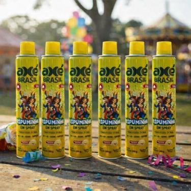 Imagem de Kit 6 Espuminhas Carnaval, Festas e Eventos 250 ml Axé Brasil Diversão