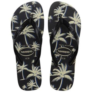 Imagem de Havaianas Aloha Preto/Branco