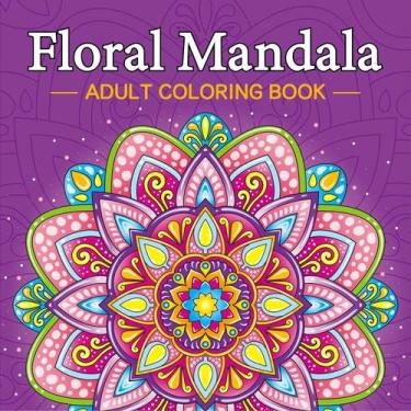 Imagem de Livro de colorir Mandala para adultos 32 páginas  Roxo - Taiyuanketanm