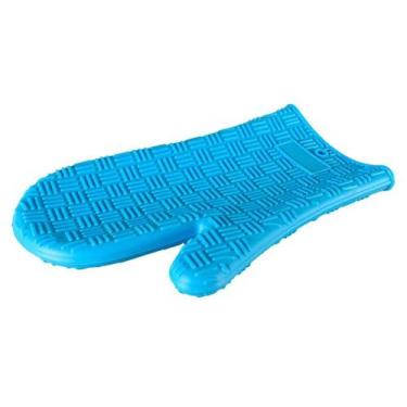 Imagem de Luvas de forno de silicone duráveis resistentes a altas temperaturas a