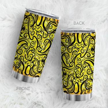 Imagem de Caneca de aço inoxidável Travel Tumbler Oasisdream 600ml