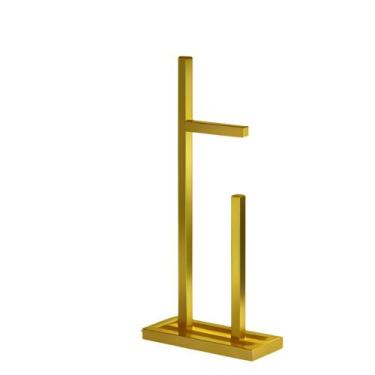 Imagem de Porta Papel Higiênico Lux - Amekk Design, Dourado