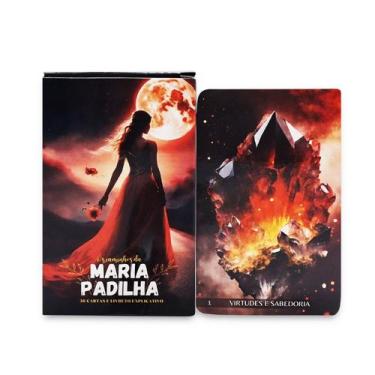 Imagem de Baralho os Caminhos da Maria Padilha com 36 cartas e Manual - flash