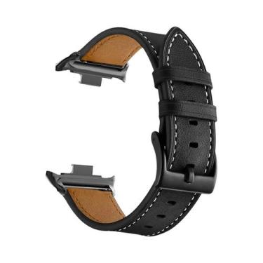 Imagem de Pulseira De Couro Retrô Para Redmi Watch E Xiaomi Mi Band 9 pro 8 pro 