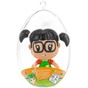 Imagem de Bonecos Vila Do Chaves Brinquedo Infantil No Ovo De Páscoa 10 cm - Líd