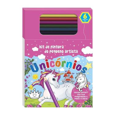 Imagem de Livro Infantil Todolivro Kit Pequeno Artista Unicórnio