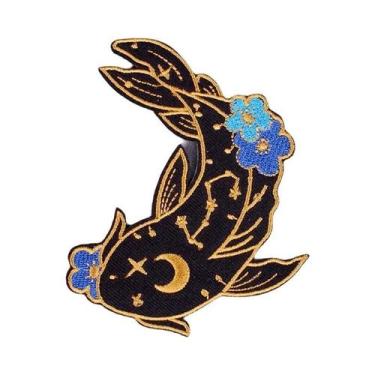 Imagem de Patch Bordado De Raposa De Anime Para Roupa, Adesivo Termocolante DIY,