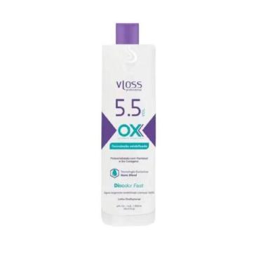 Imagem de Vloss Ox 5.5 Vol Discolor Fast Tratamento Para Cabelo 900ml