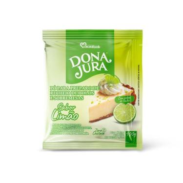 Imagem de Pó Para Sobremesa Sabor Limão Bag 100g Dona Jura