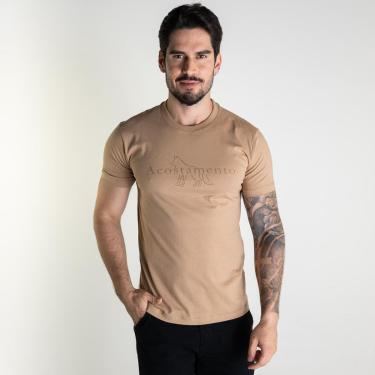 Imagem de Camiseta Acostamento Casual Wolf  Masculina-Masculino
