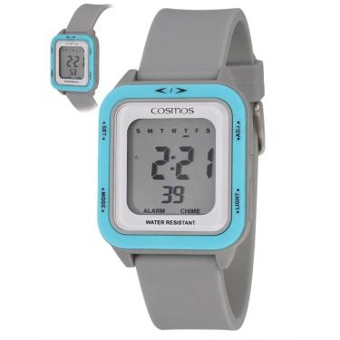 Imagem de Relógio Cosmos Feminino Ref: Os41593w Digital Retangular