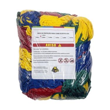 Imagem de Rede de Proteção Colorida para Cama Elástica 1,50 m PapiBrink
