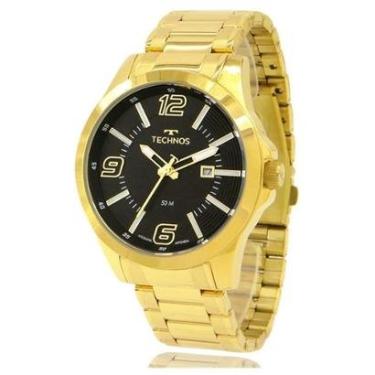 Imagem de Relógio Technos Masculino  Dourado Analógico 2115MWPS1P-Masculino