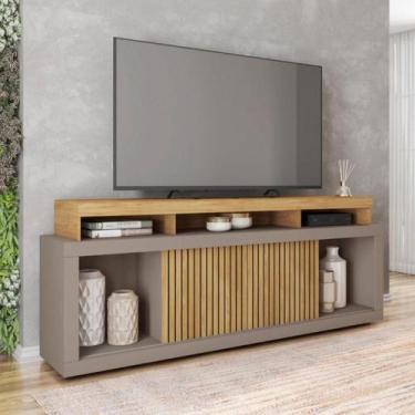 Imagem de Rack para Tv até 70 Polegadas Aegon - Caemmun, Buriti / fendi