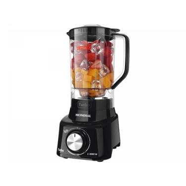 Imagem de Liquidificador Turbo Full Mondial 900W L900 FB, Preto, 110V