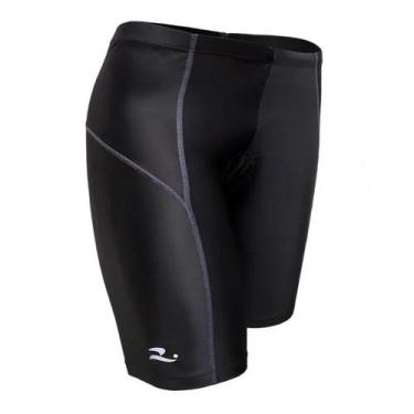 Imagem de Bermuda Ciclista Acolchoada Masculino Realtex, P, Preto