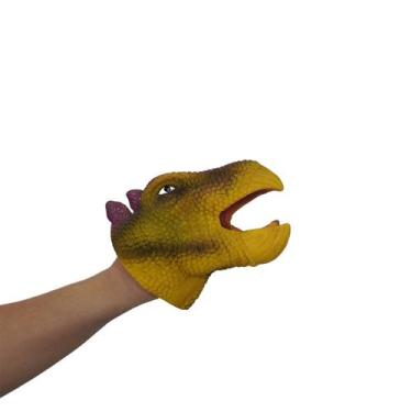 Imagem de Fantoche de Mão Infantil Cabeça de Dinossauro Vários Modelos Para Cria