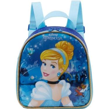 Imagem de Lancheira Térmica Cinderela Princesas Escolar Infantil Xeryus